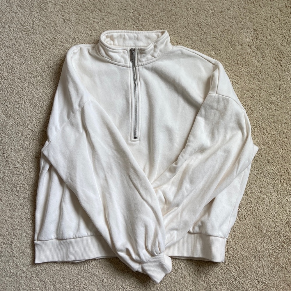 BR soft fleece quarter zip